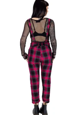 Innocent Clothing Asha Dungarees Dark Pink