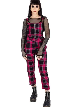 Innocent Clothing Asha Dungarees Dark Pink