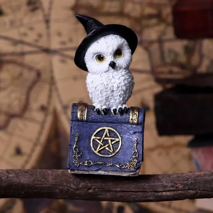 Nemesis Now Avian Spell Owl Figurine Blue