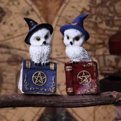 Nemesis Now Avian Spell Owl Figurine Blue