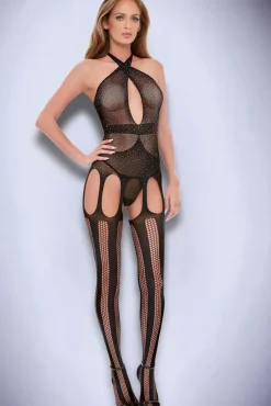 Baci Lingerie Baci Diamonte Bodystocking
