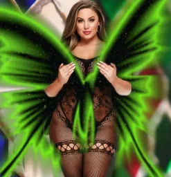 Baci Lingerie Baci Plus Size Crotchless Bodystocking