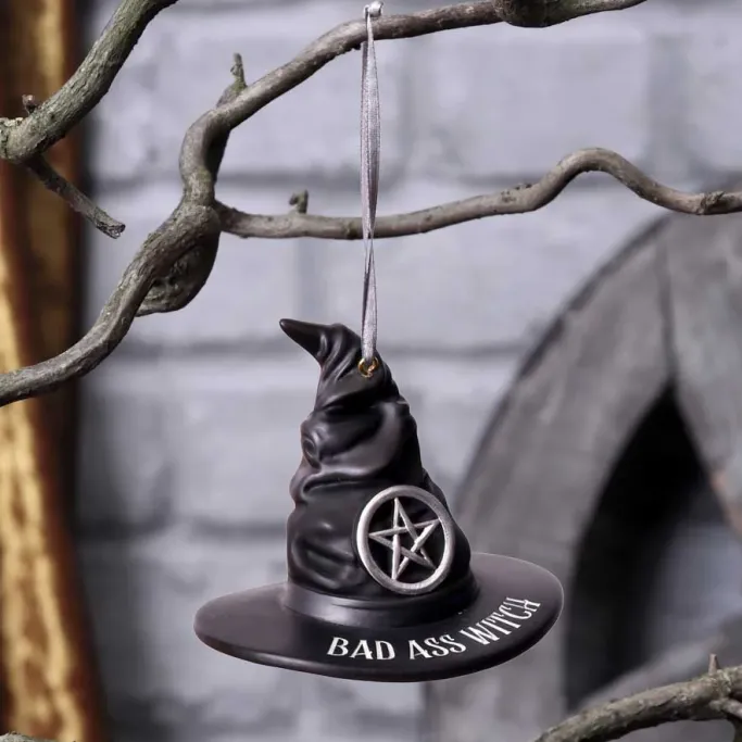 Nemesis Now Bad Ass Witch Hanging Ornament