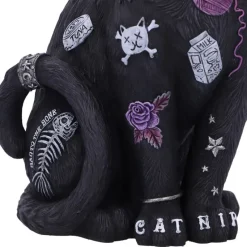 Nemesis Now Bad to the Bone Cat Figurine