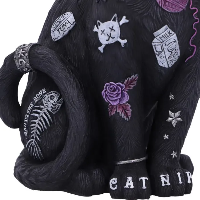 Nemesis Now Bad to the Bone Cat Figurine