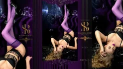 Ballerina 517 Holdups Stockings Prugna