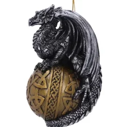 Nemesis Now Balthazar Festive Hanging Dragon Ornament