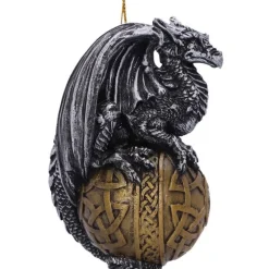 Nemesis Now Balthazar Festive Hanging Dragon Ornament