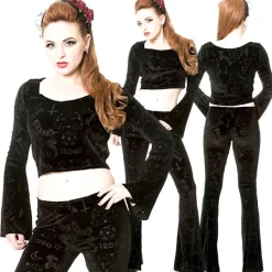 Banned 9 Lives Top Black