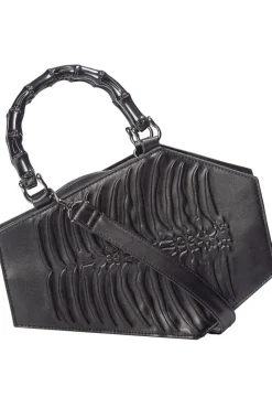Banned Amaranth Emboss Coffin Bag