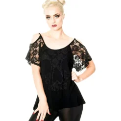 Banned Aura Top Black (S, M)