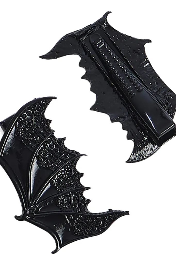 Banned Batwing Hair Clips