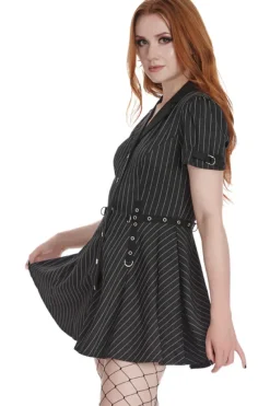 Banned Black Core Button Up Dress