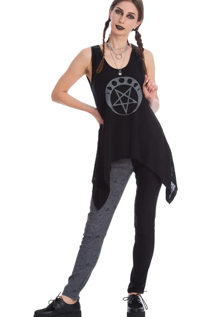 Banned Circle Flock Top (S, M)