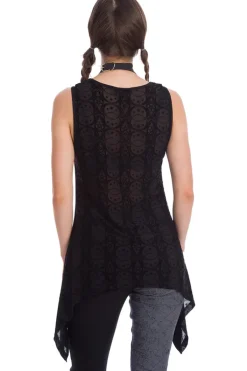 Banned Circle Flock Top (S, M)