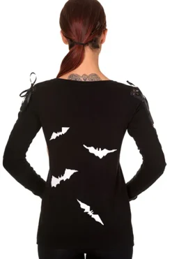 Banned Friction Jumper Black White
