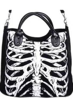Banned Glow in the Dark Ribcage Bag