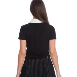 Banned Haunted Doll Collar Top