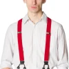 Banned Jefferson Braces Red