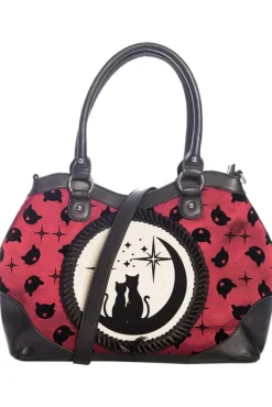 Banned Lunar Sisters Bag Burgundy