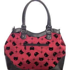 Banned Lunar Sisters Bag Burgundy