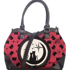 Banned Lunar Sisters Bag Burgundy