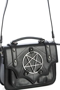 Banned Moloch Pentagram Shoulder Bag