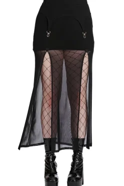 Banned Moody Melody Slit Skirt