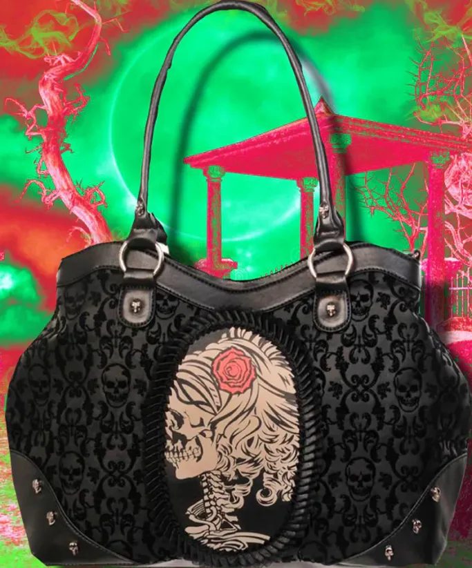 Banned Necromancer Cameo Handbag