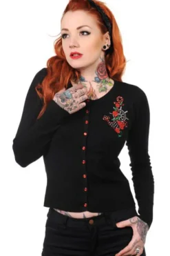 Banned Polkadot Anchor Cardigan