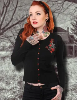 Banned Polkadot Anchor Cardigan