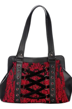 Banned Red Anemone Handbag