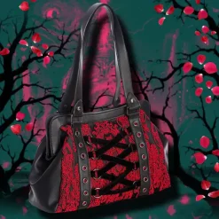 Banned Red Anemone Handbag