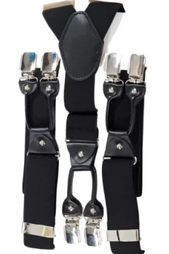 Banned Rockabilly Braces Black