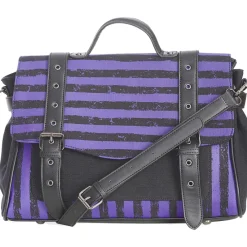 Banned Spooky Nightwalks Messenger Bag Purple