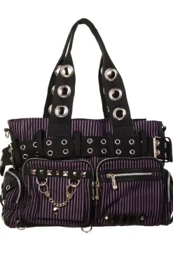 Banned Sweet Revenge Black / Purple Bag