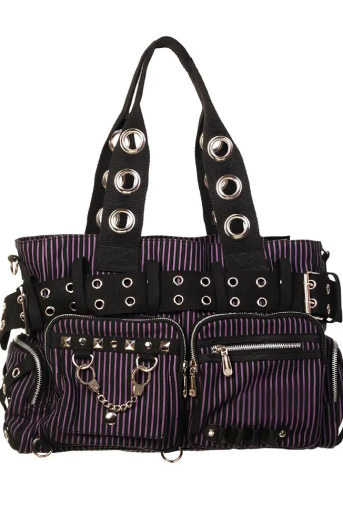 Banned Sweet Revenge Black / Purple Bag