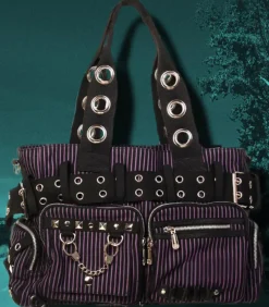 Banned Sweet Revenge Black / Purple Bag