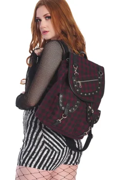 Banned Yamy Backpack Burgundy