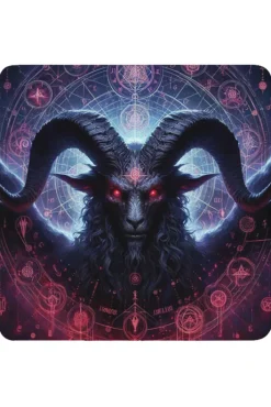 Oakhart Industries Baphomet Coaster Art048