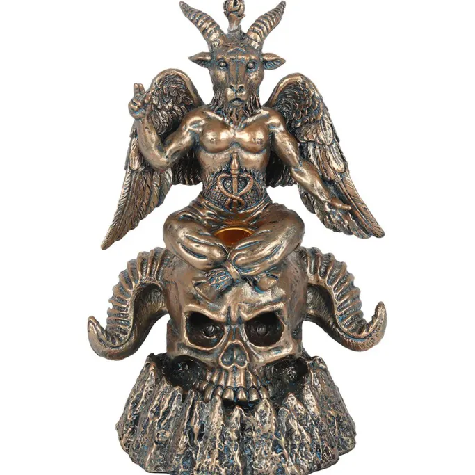 Something Different Baphomet LED Backflow Incense Burner