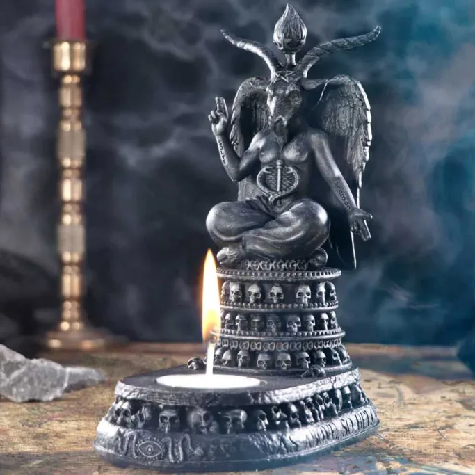 Nemesis Now Baphomets Devotion Tea Light Holder