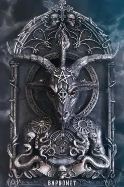 Nemesis Now Baphomets Invocation Wall Plaque