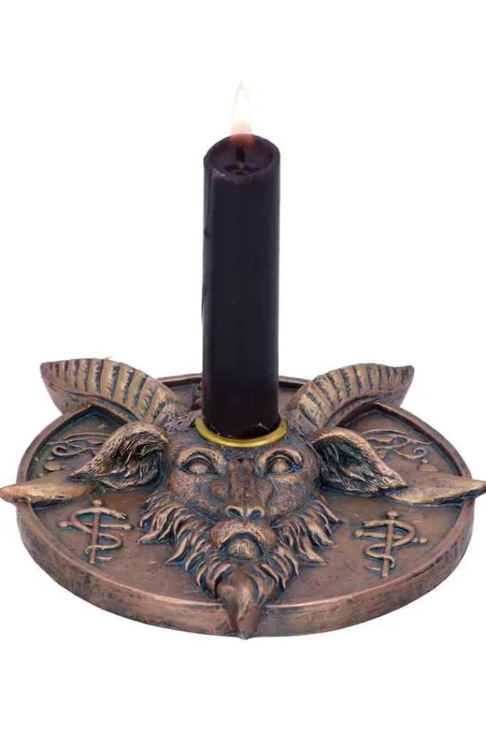 Nemesis Now Baphomet's Prayer Incense and Candle Holder
