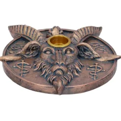 Nemesis Now Baphomet's Prayer Incense and Candle Holder