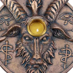 Nemesis Now Baphomet's Prayer Incense and Candle Holder