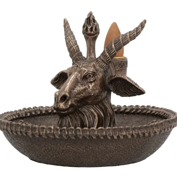 Nemesis Now Baphomets Wealth Backflow Incense Burner