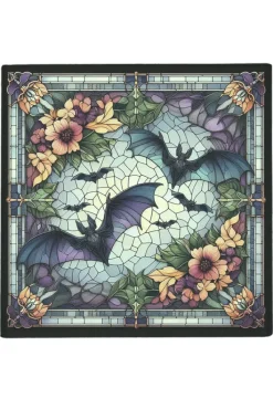 Oakhart Industries Bat Glass Coaster Set