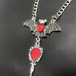 Gothic and Steampunk Jewellery Bat Necklace
