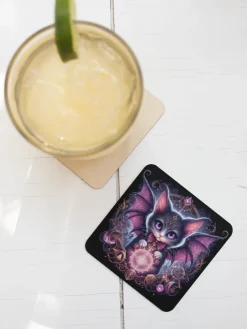 Oakhart Industries Batcat Coaster Art060